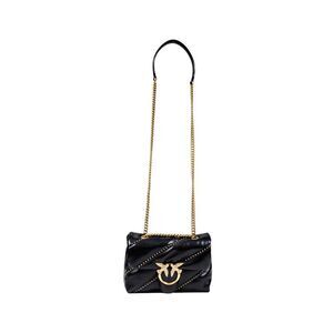 PINKO Black Polyethylene Women's Handbag